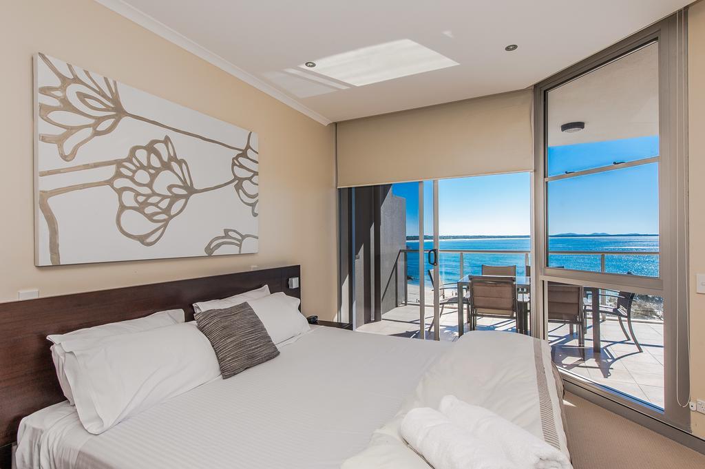 Sandcastle Apartments พอร์ตแมคควอรี ภายนอก รูปภาพ