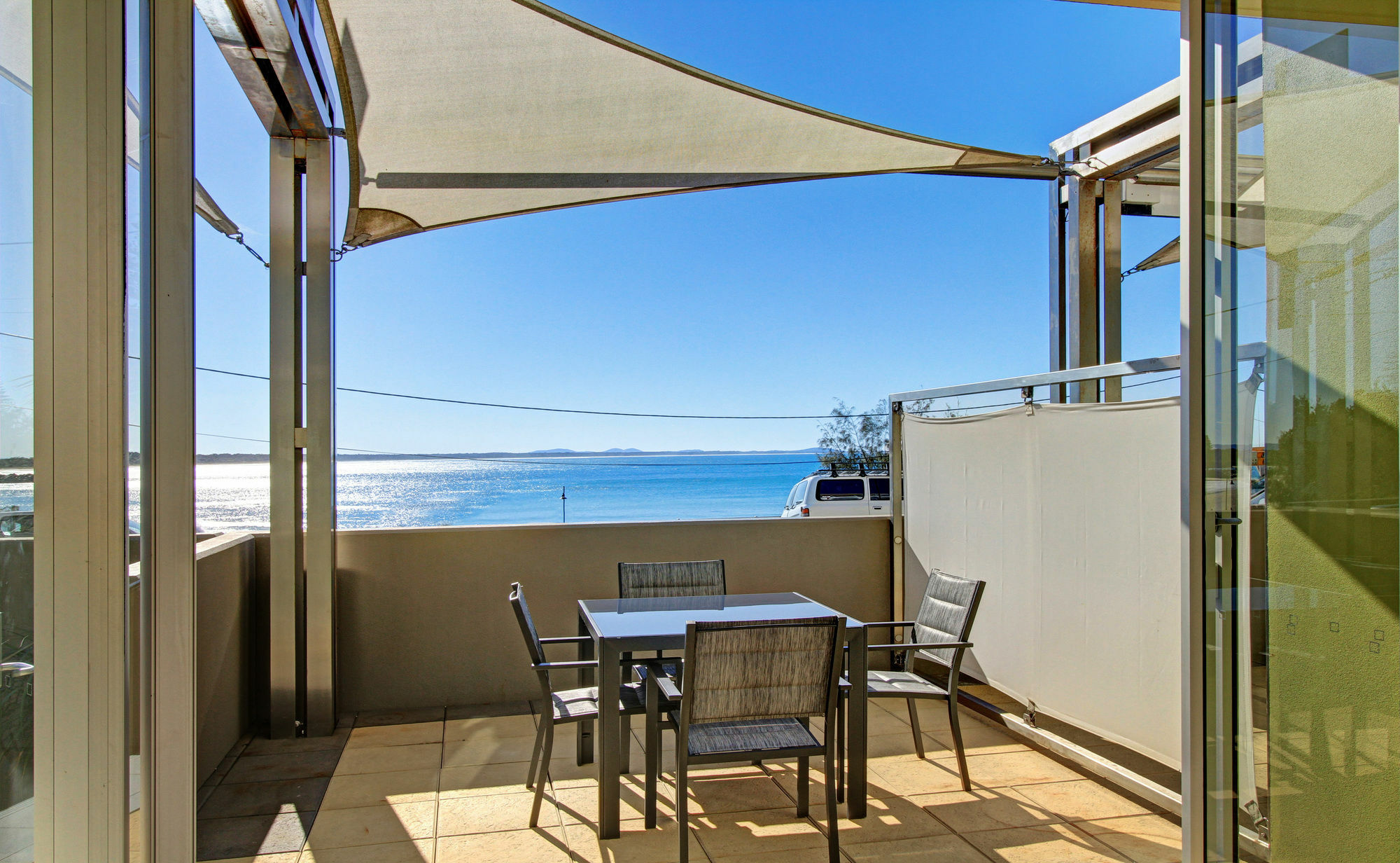 Sandcastle Apartments พอร์ตแมคควอรี ภายนอก รูปภาพ