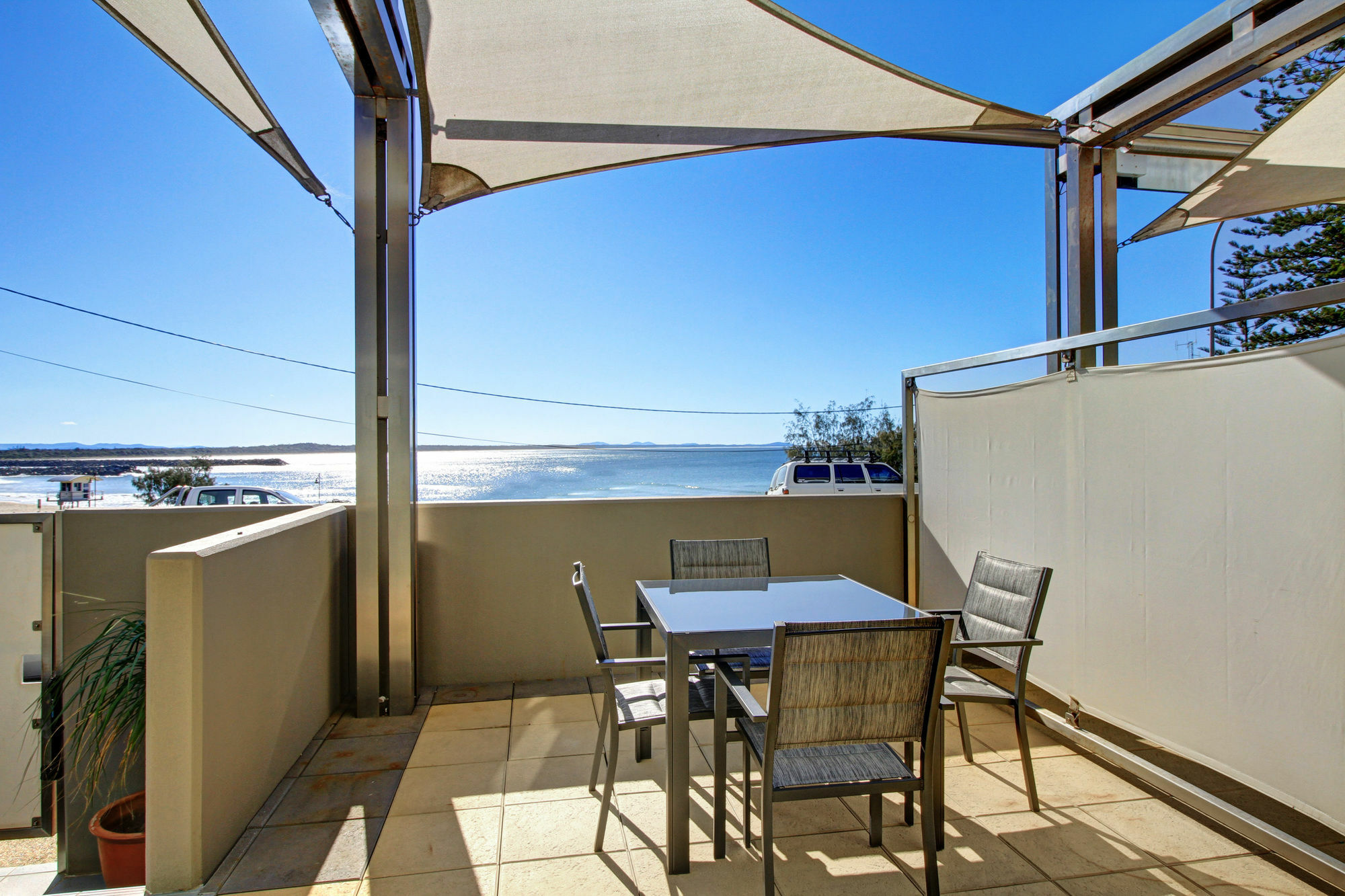 Sandcastle Apartments พอร์ตแมคควอรี ภายนอก รูปภาพ